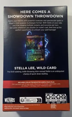 New Quick Draw MTG Commander Deck Outlaws of Thunder Junction Magic Stella Lee - Image 2