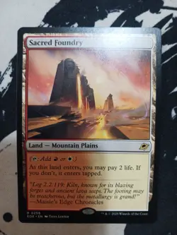 Sacred Foundry Edge of Eternities Regular NM - Image 1