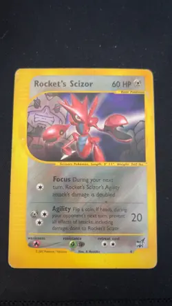 Pokemon Best of Game Rocket's Scizor 4 Excellent or Better - Image 1