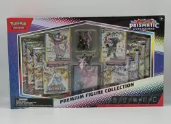 Pokemon TCG: Prismatic Evolutions Premium Figure Collection SET OF 2 NEW SEALED - Image 1