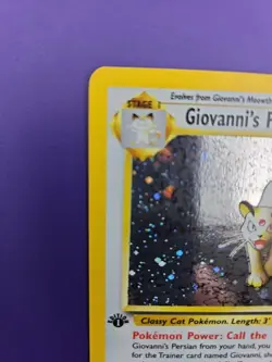 Giovanni's Persian 8/132 - Gym Challenge - 1st Edition - Holo Rare - Pokemon TCG - Image 3