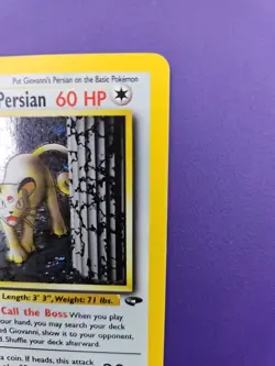 Giovanni's Persian 8/132 - Gym Challenge - 1st Edition - Holo Rare - Pokemon TCG - Image 4