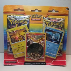 NEW SEALED Pokemon TCG: Enhanced 2-Pack Blister Pack Articuno, Zapdos, & Moltres - Image 1
