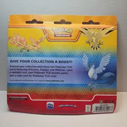 NEW SEALED Pokemon TCG: Enhanced 2-Pack Blister Pack Articuno, Zapdos, & Moltres - Image 4