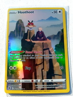 Hoothoot TG12/TG30 Pokemon SWSH10: Astral Radiance Trainer Gallery Near Mint - Image 1