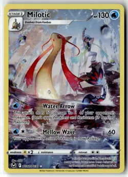 Milotic ⭐ TG02/TG30 Holo Silver Tempest Trainer Gallery Pokemon NM - Image 1