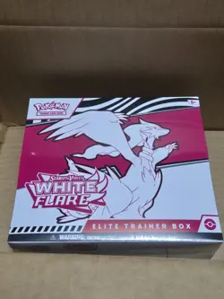 Pokemon Scarlet and Violet White Flare Elite Trainer Box ETB ✅FREE SHIPPING✅ - Image 1