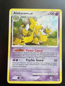 Alakazam 2/123 Mysterious Treasures Holo Pokemon TCG *LP* - Image 1