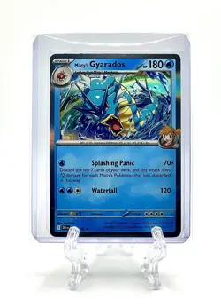MISTY'S GYARADOS 2025 Pokemon Destined Rivals 49/182 RARE HOLO UNPLAYED - Image 1