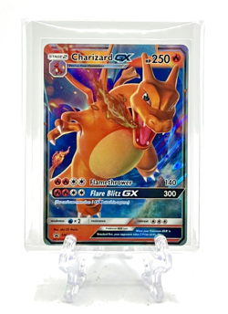 CHARIZARD GX 2019 Pokemon TCG Sun & Moon #SM211 BLACK STAR PROMO HOLO VERY CLEAN - Image 2
