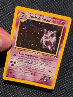 2000 POKEMON GYM HEROES HOLO #14 SABRINA'S GENGAR | NM - Image 1
