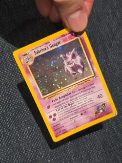 2000 POKEMON GYM HEROES HOLO #14 SABRINA'S GENGAR | NM - Image 2