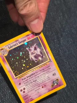 2000 POKEMON GYM HEROES HOLO #14 SABRINA'S GENGAR | NM - Image 3