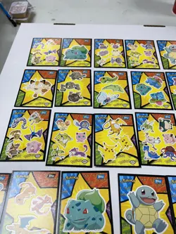Pokemon The First Movie Stickers Lot Of 21 Total - Image 2