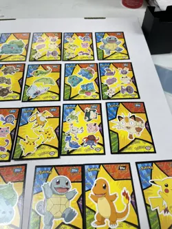 Pokemon The First Movie Stickers Lot Of 21 Total - Image 3