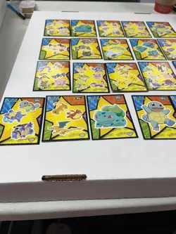 Pokemon The First Movie Stickers Lot Of 21 Total - Image 5