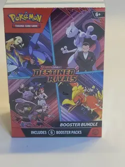 Pokemon TCG: Destined Rivals Booster Bundle 6 Packs Factory Sealed Box - Image 1