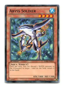 Abyss Soldier - SDRE-EN014 1st Edition - YuGiOh-LP - Image 1