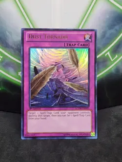 Yugioh Dust Tornado LCYW-EN095 Ultra Rare 1st Edition NM - Image 1