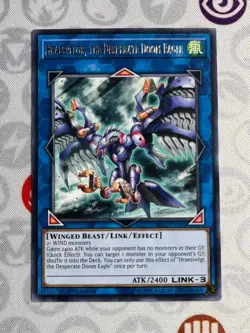 Hraesvelgr, the Desperate Doom Eagle - RIRA-EN082 - Rare (NM) - Yugioh - Image 1