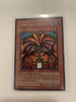Yugioh Exodia The Forbidden One - MC1-EN001 - Limited Secret Rare - NM Yugioh - Image 1