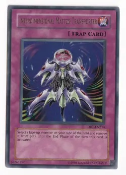Yu-Gi-Oh Interdimensional Matter Transporter DR1-EN214 Ultra Rare NM - Image 1