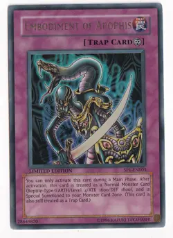 Yu-Gi-Oh! Sneak Peek Participation: Series 1 - Embodiment of Apophis SP1-EN003 - Image 1