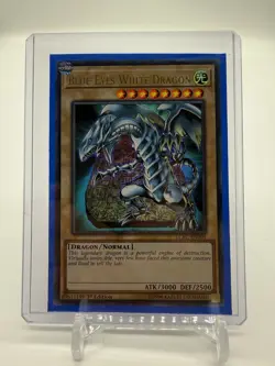 Yu-Gi-Oh! Blue-Eyes White Dragon Kaiba LCKC-EN001 1st Edition - Image 1