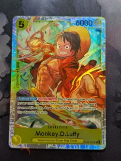 One Piece TCG Card Game Monkey D Luffy ST13-015 - Image 1