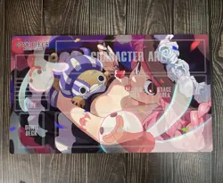 O-P OPCG TCG CCG Pad Kumacy Perona Table Playmat Trading Card Game Mat & Bag - Image 1