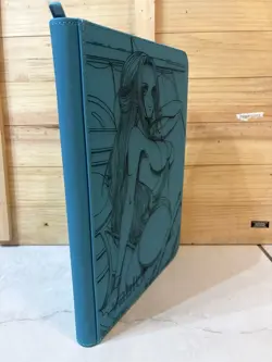 One Piece TCG Vivi Binder Teal VaultX 9 Pocket (Made To Order) - Image 2