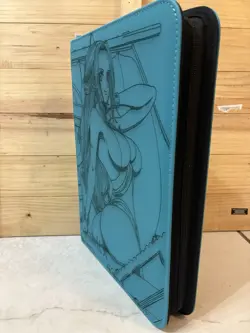 One Piece TCG Vivi Binder Teal VaultX 9 Pocket (Made To Order) - Image 3