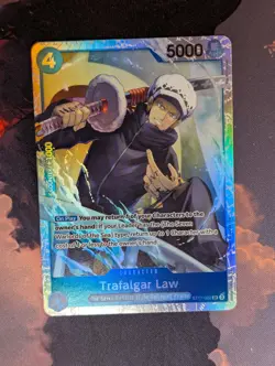 ST17-002 Trafalgar Law NM One Piece TCG English - Image 1
