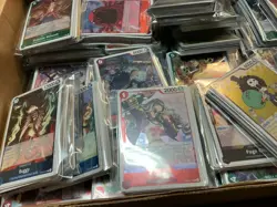 Bulk One Piece TCG 1 Of Each Color 150+8(Rares) Pur-blu-yellow-blk-green-red - Image 2