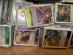 Bulk One Piece TCG 1 Of Each Color 150+8(Rares) Pur-blu-yellow-blk-green-red - Image 4