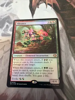 Vibrance - M0249 Foil - Lorwyn Eclipsed - Magic the Gathering - NM - Image 1