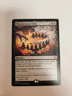 Magic the Gathering - Blasphemous Edict - 0057 - Foundations - NM Near Mint - Image 1
