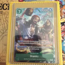 Shanks (Alternate Alt Art) OP14-027 R THE AZURE SEA'S SEVEN English - Image 1