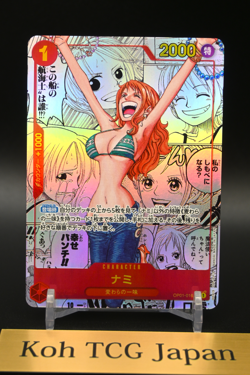Nami (Manga Alt Art) OP01-016 The Best Japanese ONE PIECE Card 2024 Comic Para - Image 4