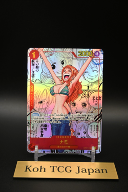 Nami (Manga Alt Art) OP01-016 The Best Japanese ONE PIECE Card 2024 Comic Para - Image 5