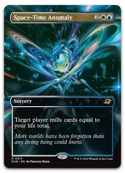 Space-Time Anomaly (Borderless) #315 (NM) Edge of Eternities EOE Magic MTG - Image 1