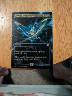 MTG - Space-Time Anomaly - Borderless Rare #315 - Edge of Eternities - Image 1