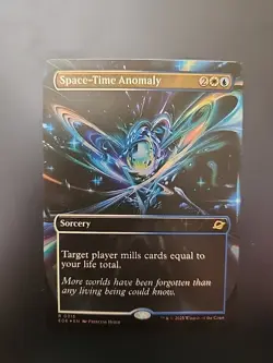 MTG - Space-Time Anomaly - Borderless Rare #315 - Edge of Eternities Holo - Image 1