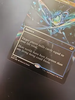 MTG - Space-Time Anomaly - Borderless Rare #315 - Edge of Eternities Holo - Image 2