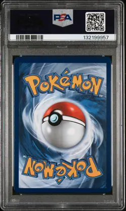 2025 POKEMON PRE EN-PRISMATIC EVOLUTIONS POKE BALL REVERSE HOLO VAPOREON PSA 9 - Image 2