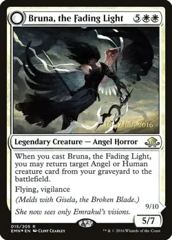 Bruna, the Fading Light (Foil) - Prerelease Promo - Eldritch Moon (EMN) - Image 1
