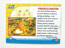 Nintendo Topps Pokemon Cards Pikachu's Vacation TV Animation 1999 - You Choose - Image 3