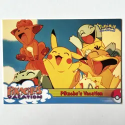Nintendo Topps Pokemon Cards Pikachu's Vacation TV Animation 1999 - You Choose - Image 4