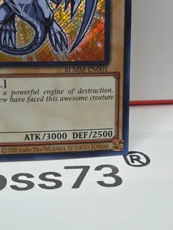 Blue-Eyes White Dragon BLMM-EN001 Battles of Legend: Monster Mayhem 1st Edition - Image 5