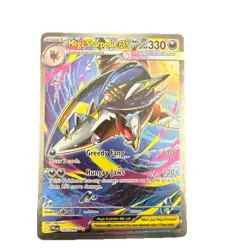 Mega Sharpedo ex 127/094 Special Illustration SIR Pokemon Phantasmal Flames NM - Image 1